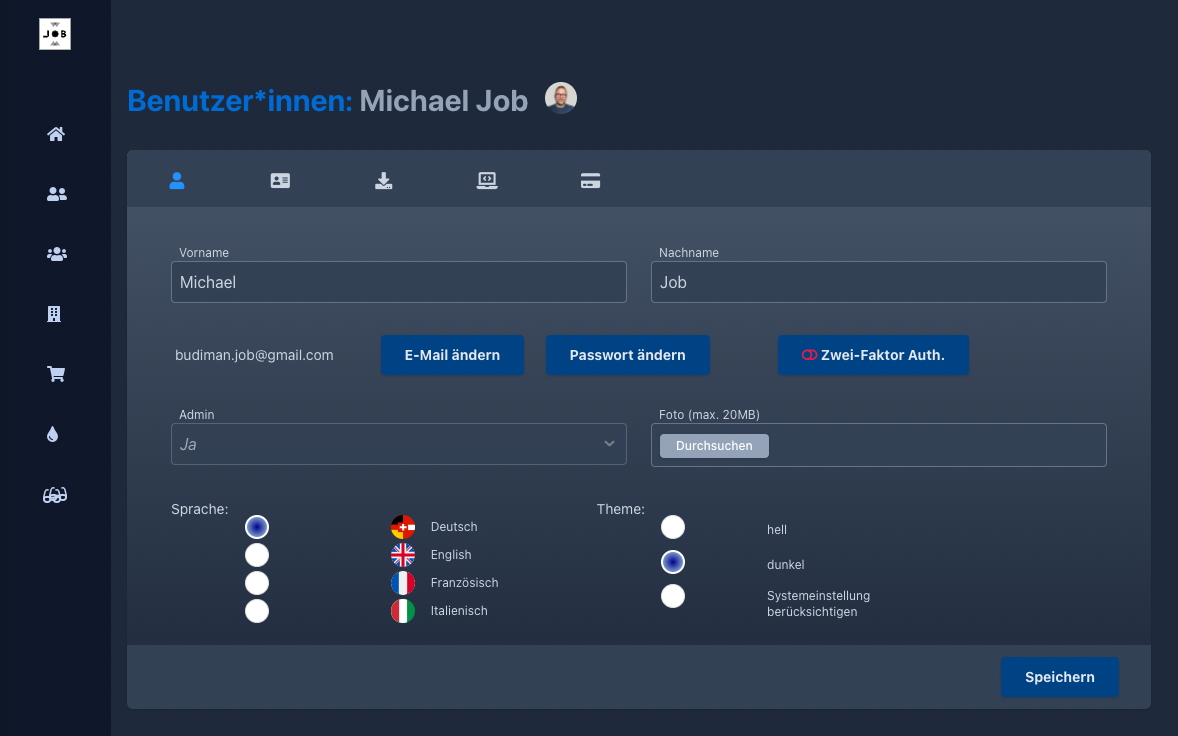 dark theme